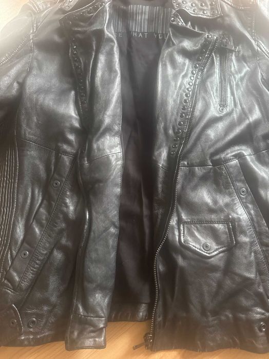 Kurka Skórzana Freaky Natiom 3XL, Nowa Skóra naturalna