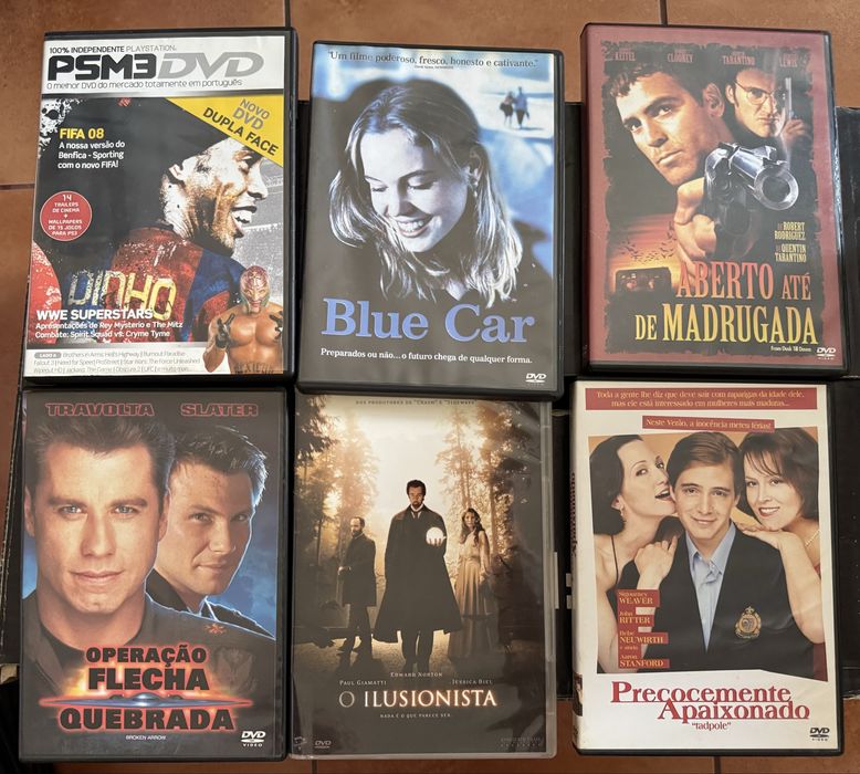 Vendo estes Dvds