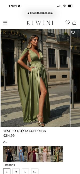 Vestido cerimónia Kiwini