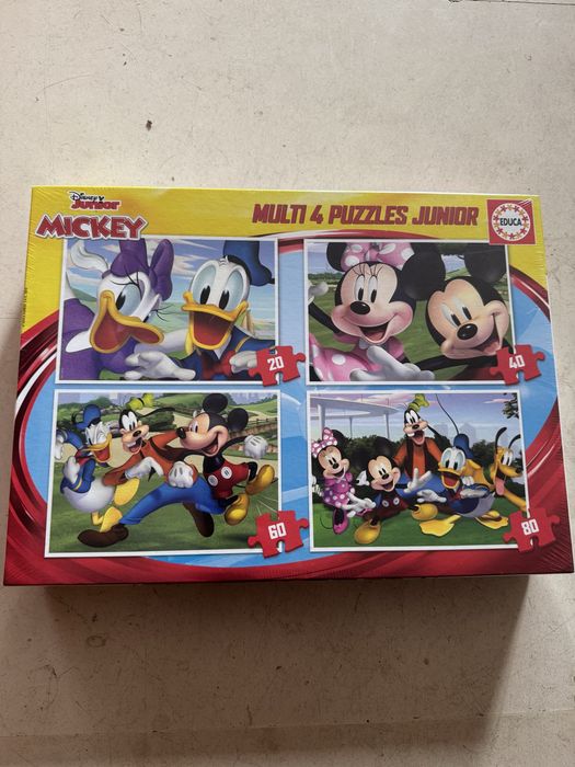 4 Puzzles Junior da marca EDUCA