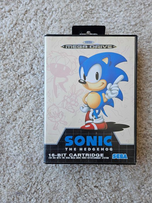 Sonic the Hedgehog | Sega Mega Drive | Completo | Caixa + Manual