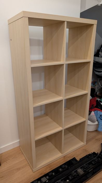 Regał KALLAX 4x2 jasny dąb IKEA
