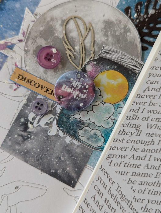 Альбом ручної роботи космічний