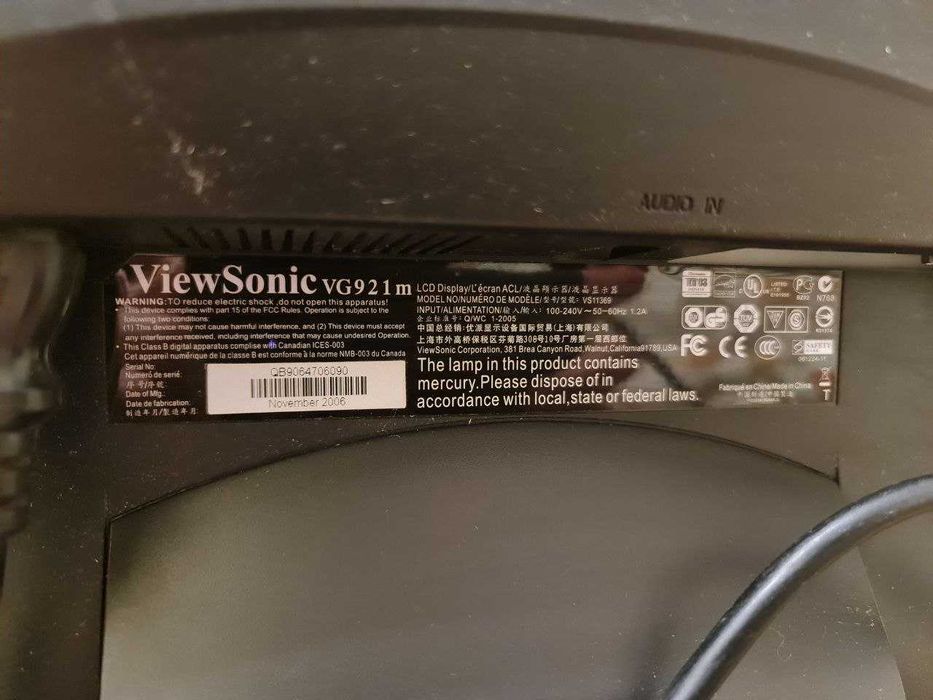 Монитор ViewSonic VG921m