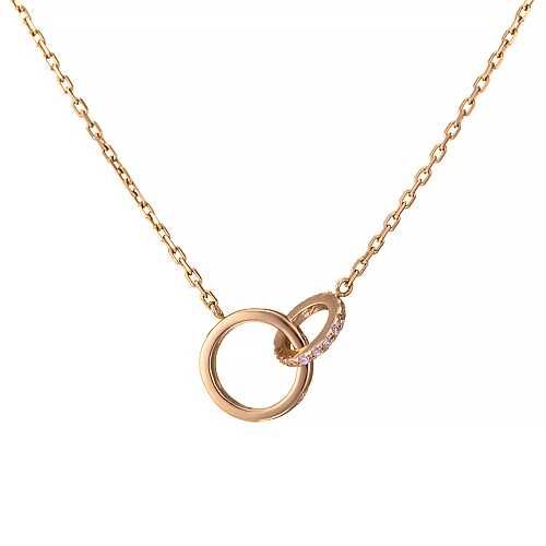 Колье желтое золото с бриллиантами SOVA 2.04гр новое