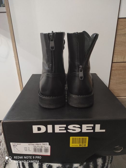 Buty męskie skórzane Diesel 45