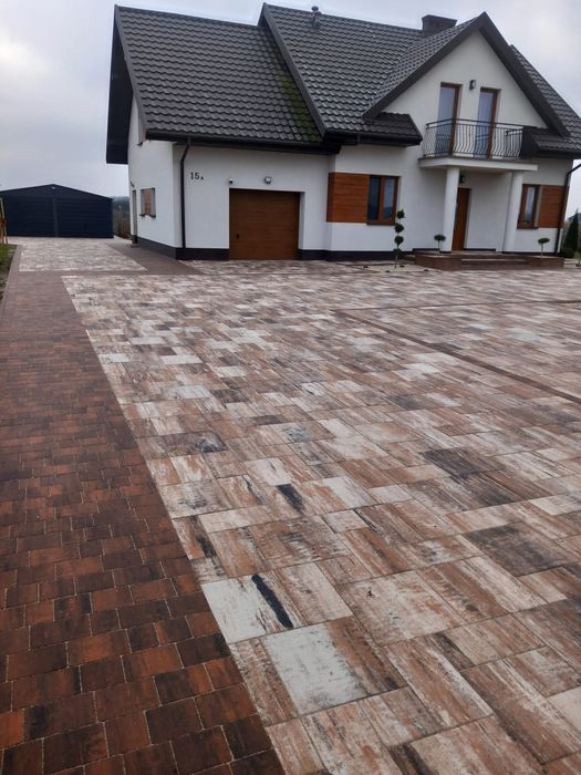 Układanie kostki brukowej - projekty !!! Gawron-bruk