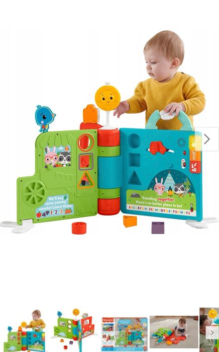 Książka do siedzenia i stania FISHER