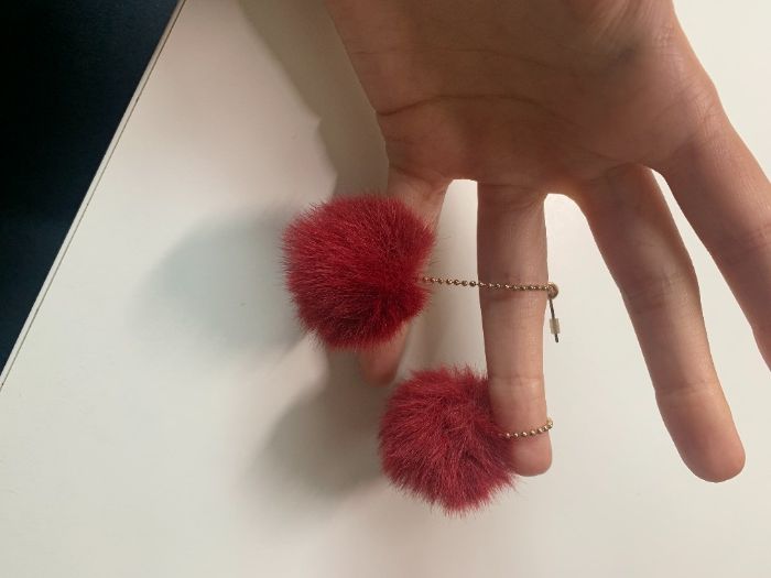 Brincos - marca ZARA