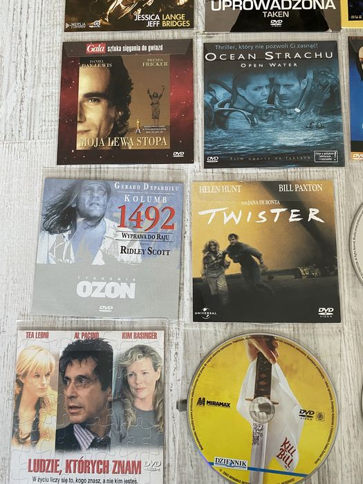 25 filmów na DVD