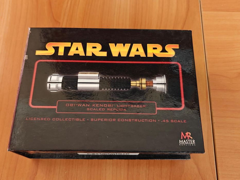 Master Replicas Obi-Wan Kenobi ROTS Gold 0.45 Star Wars