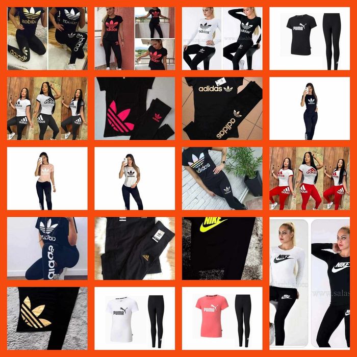 Komplety damskie z leginsami