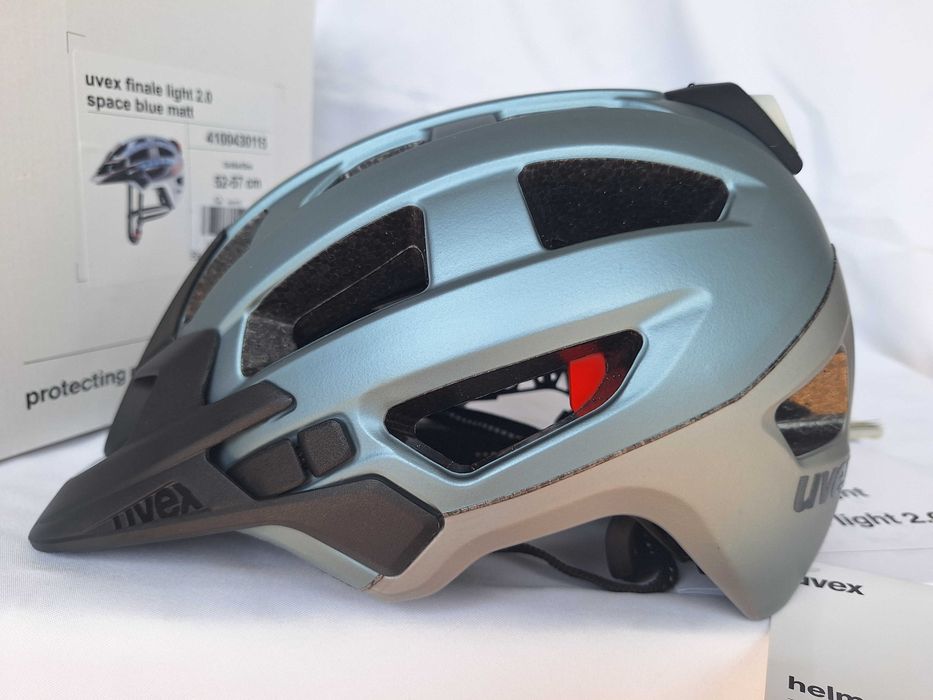 Kask rowerowy Uvex Finale Light 2.0 Space Blue Matt S/M 52-57cm LED