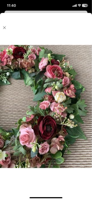 Віночок-Прикраса на великдень,45 см