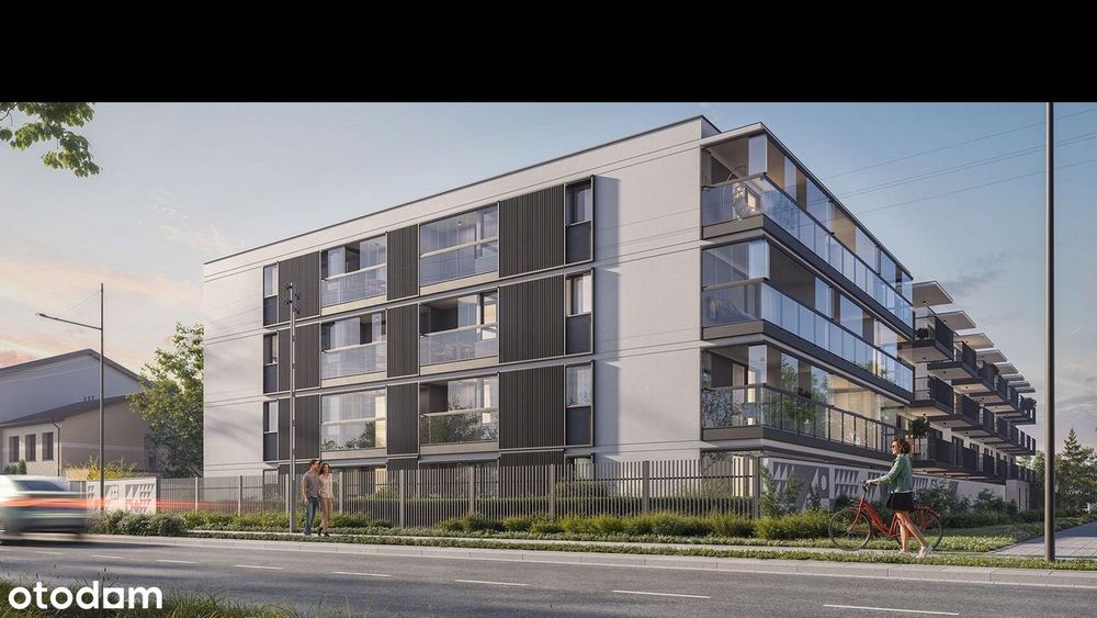 Apartament 3 pok. 57m2z balkonem 6,75m2 przy SKM