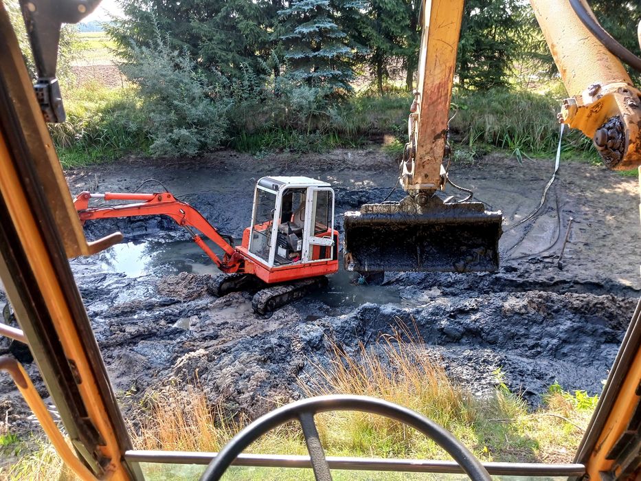 Usługi minikoparką