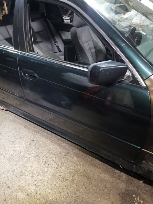 BMW E39 sedan touring kombi drzwi prawe przód Oxfordgruen 2 430/6