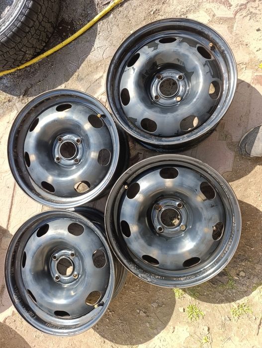 Диски стальні r16 4*108 Peugeot 301 308 5008 Partner Citroën C4 Elysee