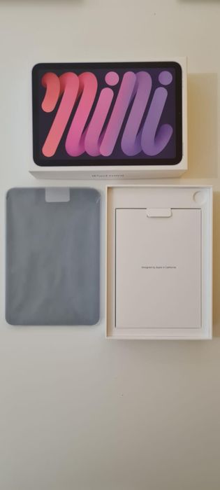 Novo Ipad MINI 6 256g+Apple Pencil+Capa premium + capa rigida Pencil