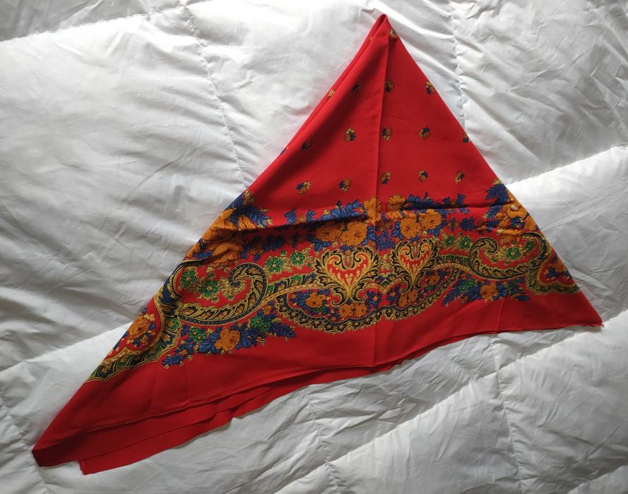 Lenço Antigo Vermelho