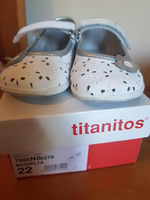Sapatos menina Titanitos tam 22