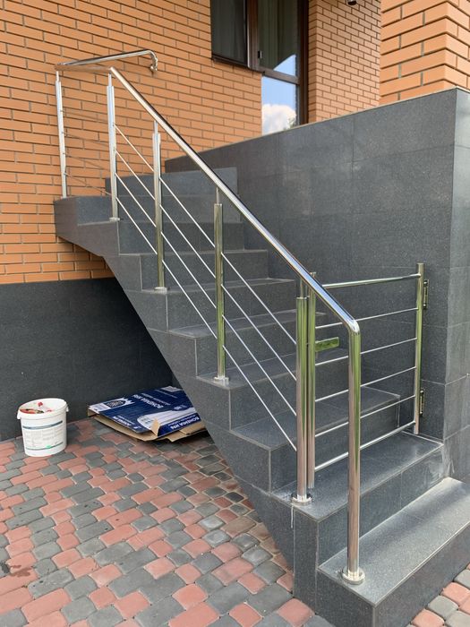 Перила поручні пандуи нержавійка