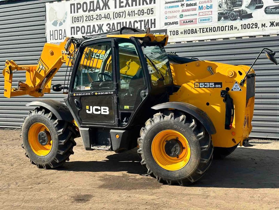 Навантажувач телескопічний б/в 
JCB 535-95, 2015 р/в