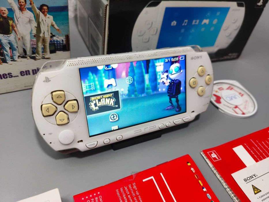 PSP 1000 Branca em Caixa