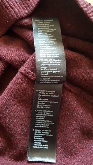 Barbour roz Wool Jedwab   USA M/ eu XL