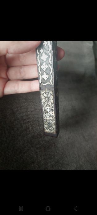 Cruz antiga madrepérola