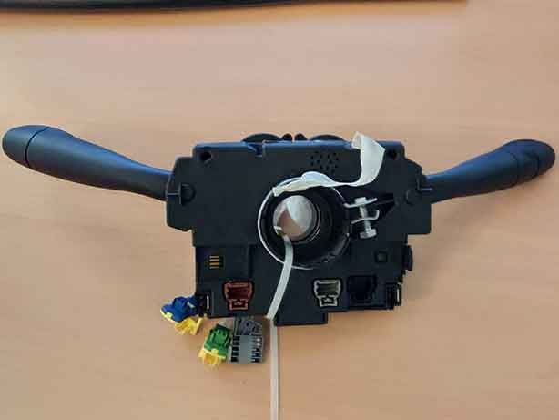 Comutadores Luzes Pisca Fita AirBag Peugeot 206 Valeo/Dav (C Garantia)