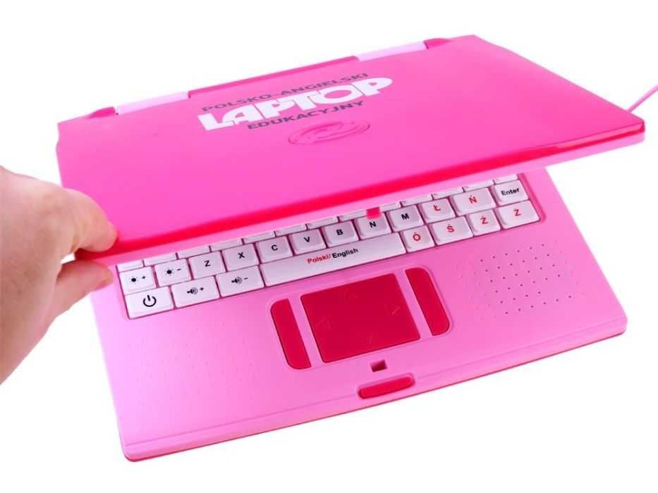 65w1 POLSKO/ ANG Kreatywny Interaktywny Laptop edukacyjny dla dzieci