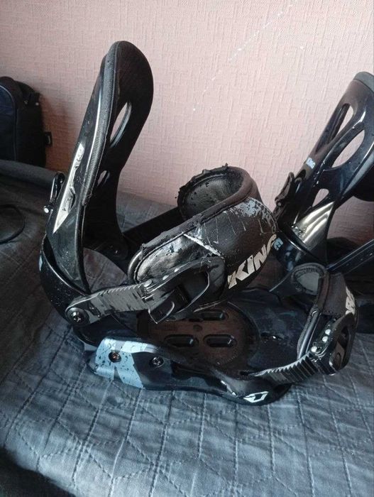 Кріплення для сноуборда Drake King L Black