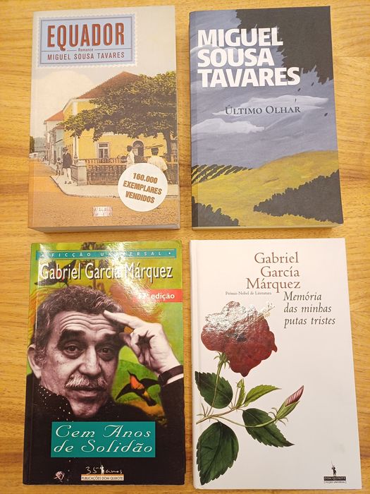 Equador, Último Olhar, Cem anos de solidão e Memória das minhas