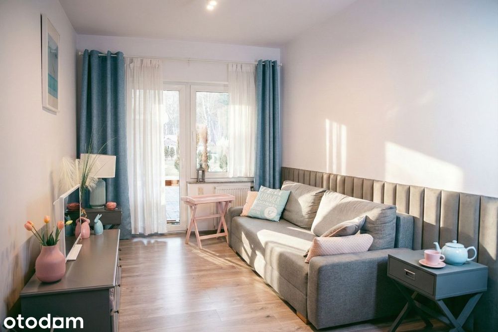 Lato nad morzem, Lux apartament BASENY, kort, parter, taras, parking