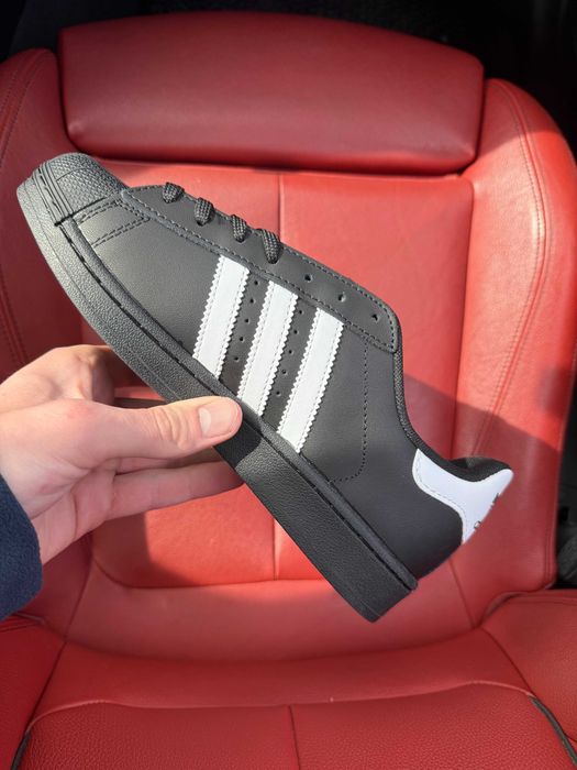 (ОПЛАТА ПІСЛЯ ОГЛЯДУ)Adidas Superstar Classic Black White Адідас