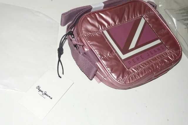 Pepe Jeans - Pequena bolsa de ombro rosa Carol