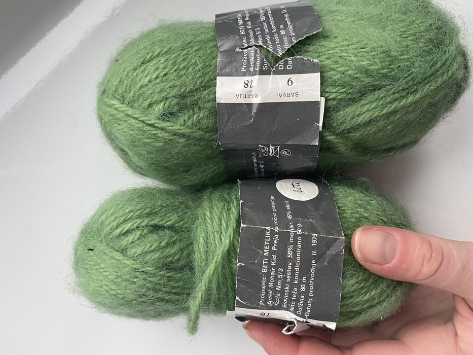 пряжа kid mohair