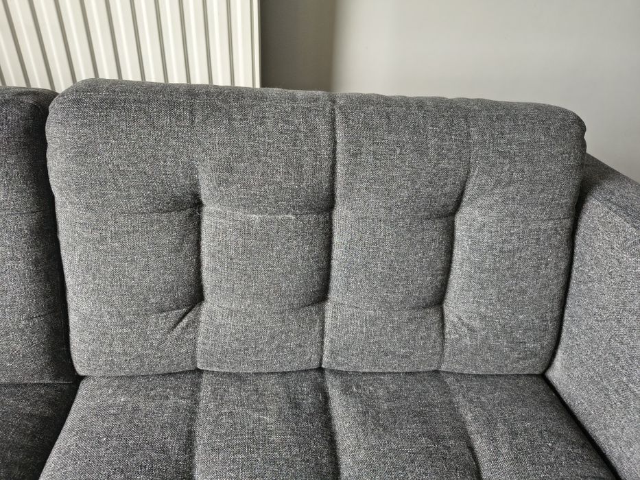 Kanapa sofa Ikea landskrona 2-osobowa ciemnoszara