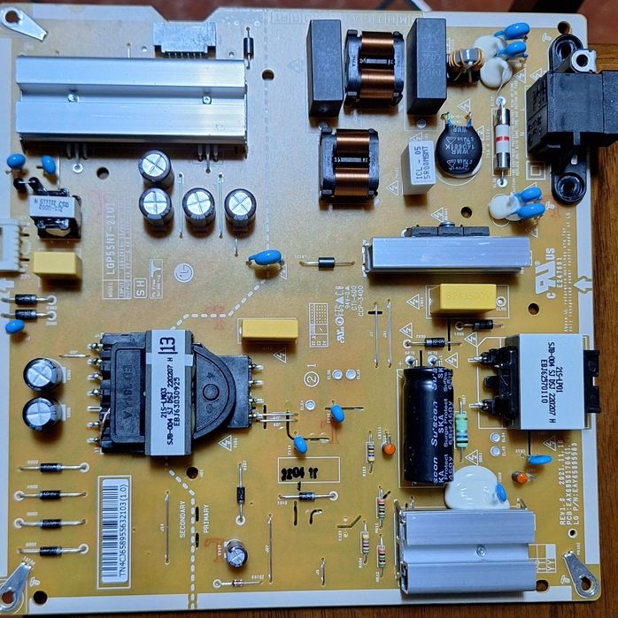 Placa alimentação LG_EAX69501704