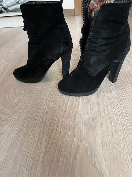 Натуральна замша черевики