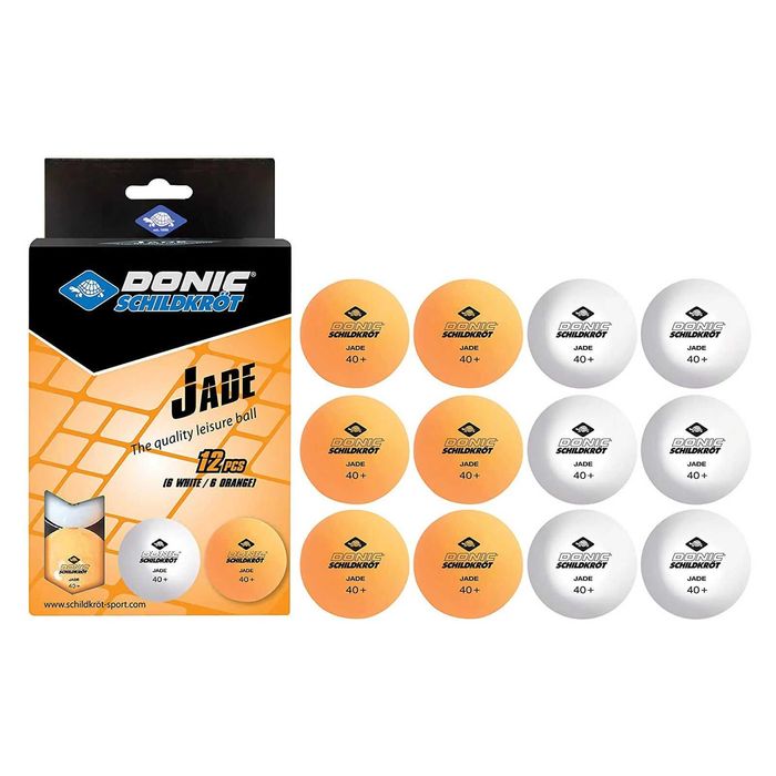 Donic Schildkrot Jade Bolas Tenis Mesa 6 Pack 40mm