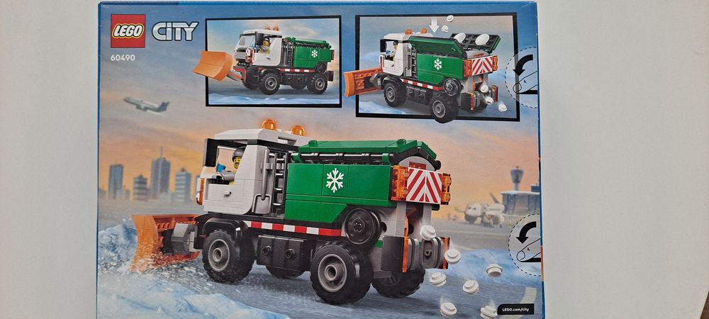 Klocki Lego City - Nowe, pług śnieżny  263 elementy