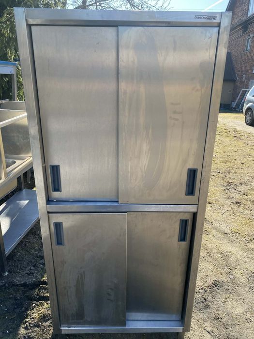 Szafa przelotowa gastronomiczna nierdzewna