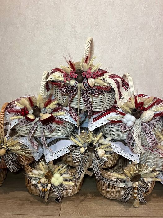 Великодній кошик Пасхальний кошик Корзина Декор