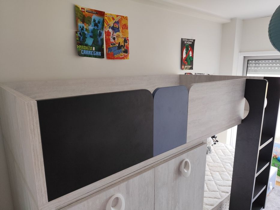 Beliche com arrumação