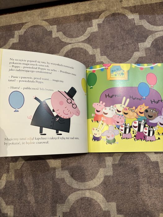 Świnka Pepe - 2 ksiazki - duze