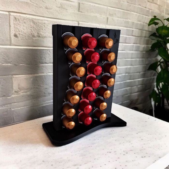 Suporte Cápsulas Nespresso Novo até 21 cápsulas
