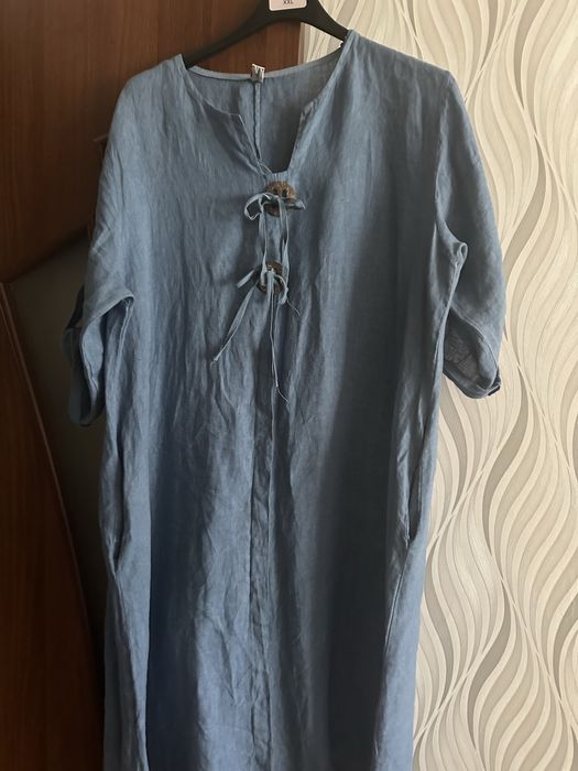 Сукня жіноча льон