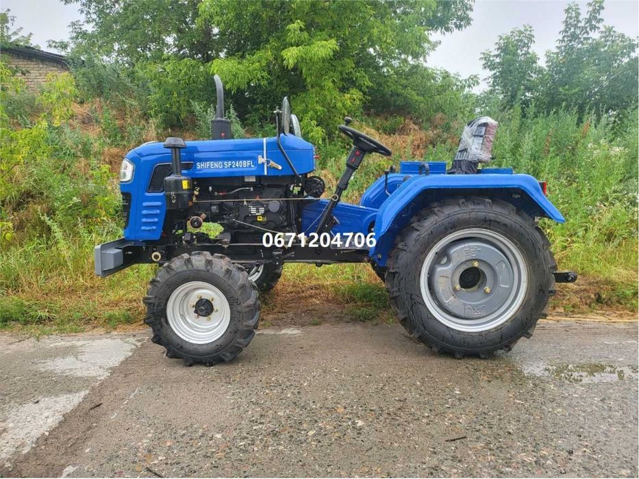 Мінітрактор SHIFENG Sf 240BFLU Блокування, Радіатор спереду, Примусова Шіфенг доставка безкоштовна без передоплат гарантія сервіс